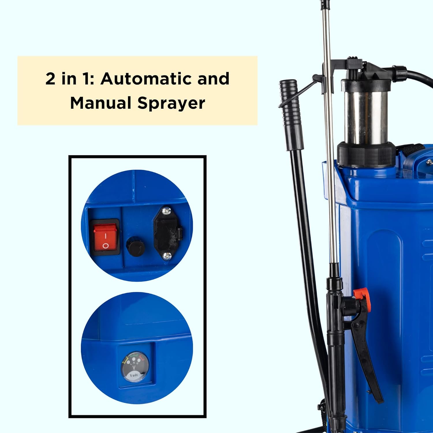 Backpack Concrete Sprayer view 3